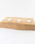 Solid Ash Tea Light Candle Runner