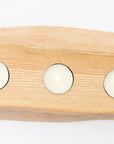 Solid Ash Tea Light Candle Runner