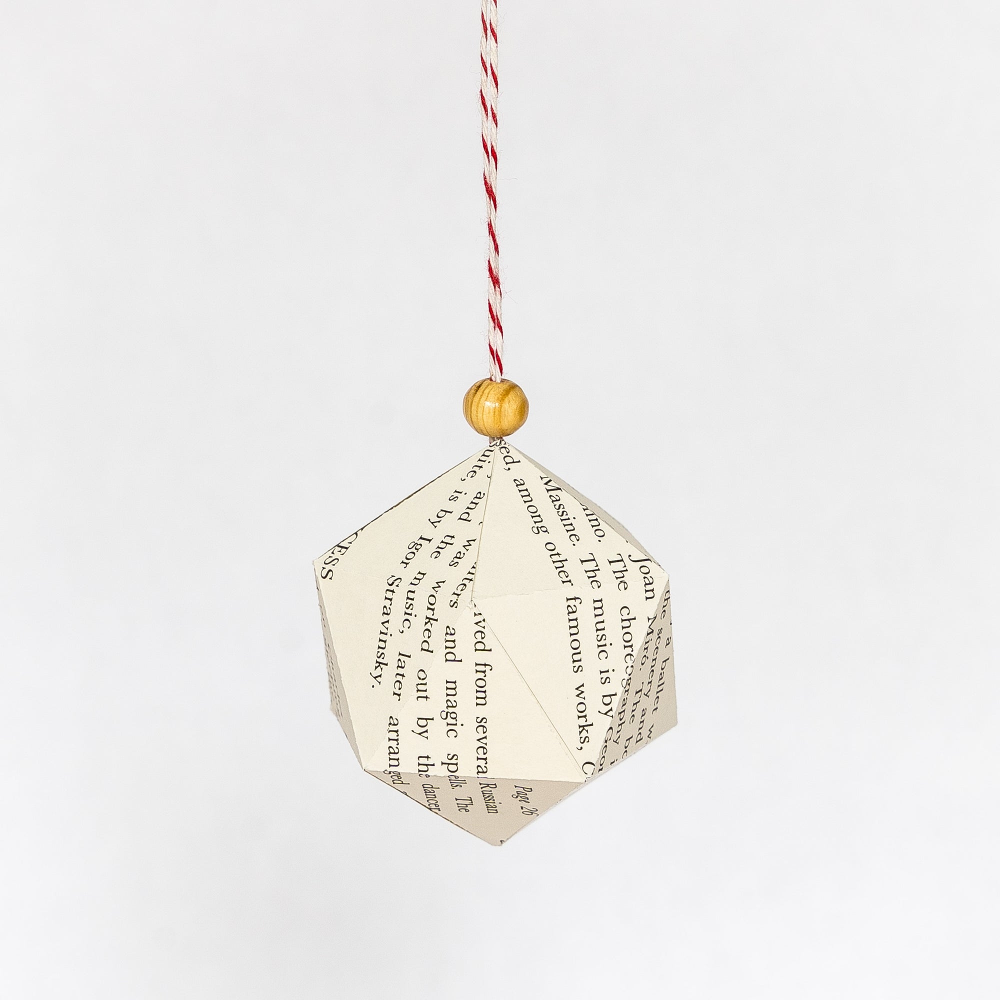 Geometric Book Ornaments