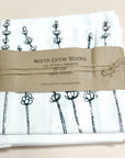 White Lavender Napkins - set of 4