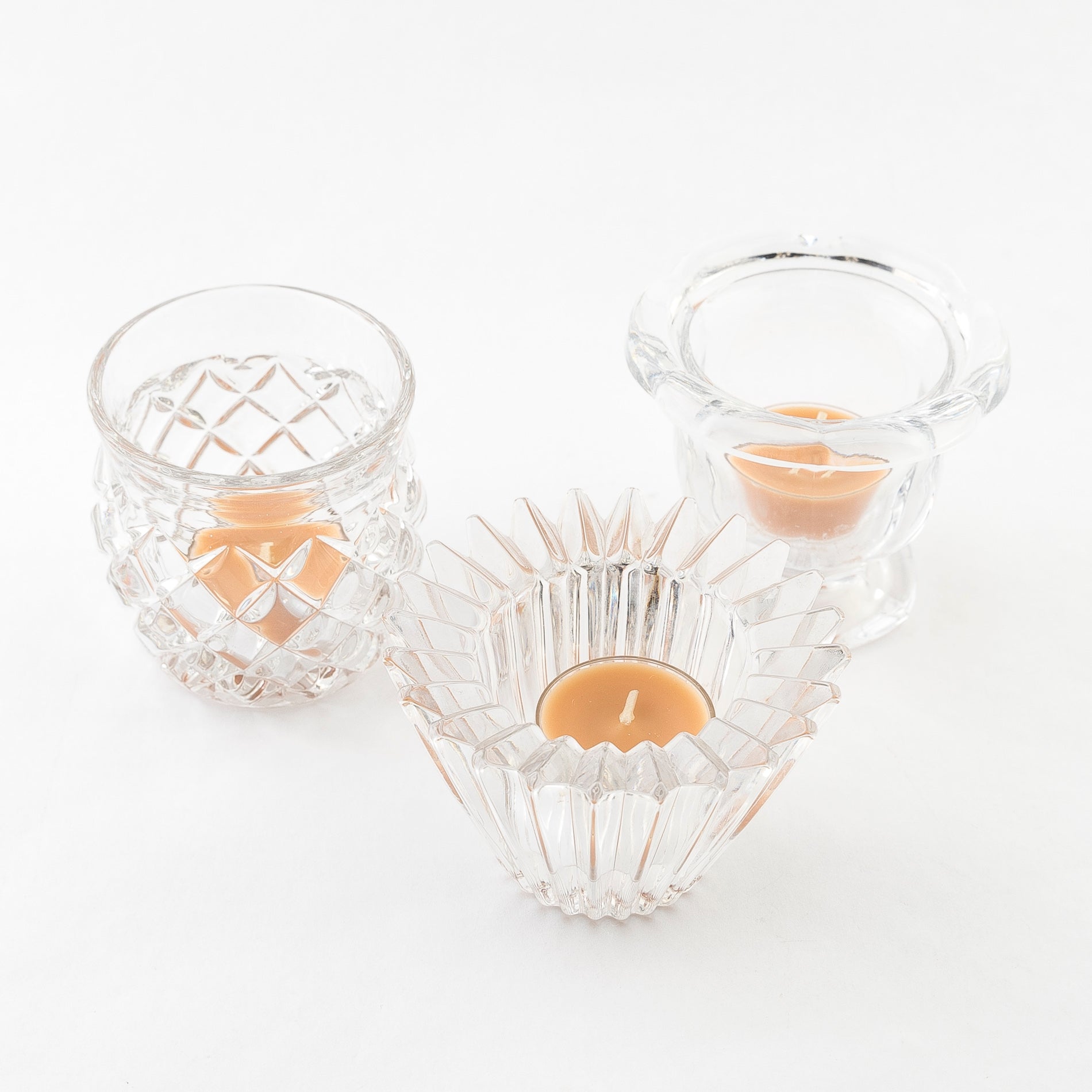 votive candle holders - home decor - vintage products