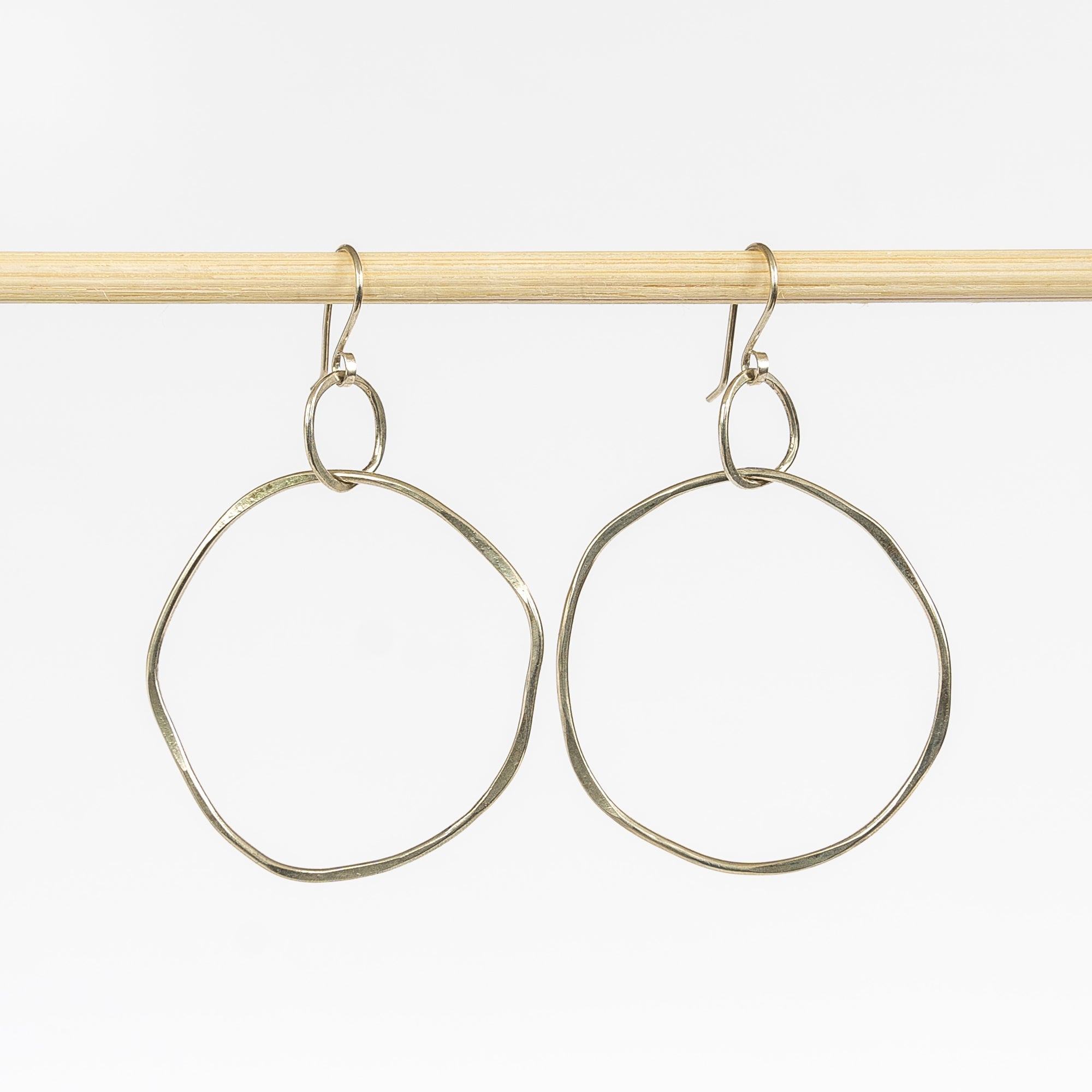 Double-stacked Hoop Earrings