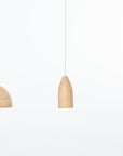 Bommel Trio Hanging Lamps - Bowl, Dome + Bulb