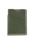 the brockman wallet in forest green - high quality handmade goods -
