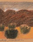 Watercolor Pastel Landscape by Maine Artist Elena Jahn