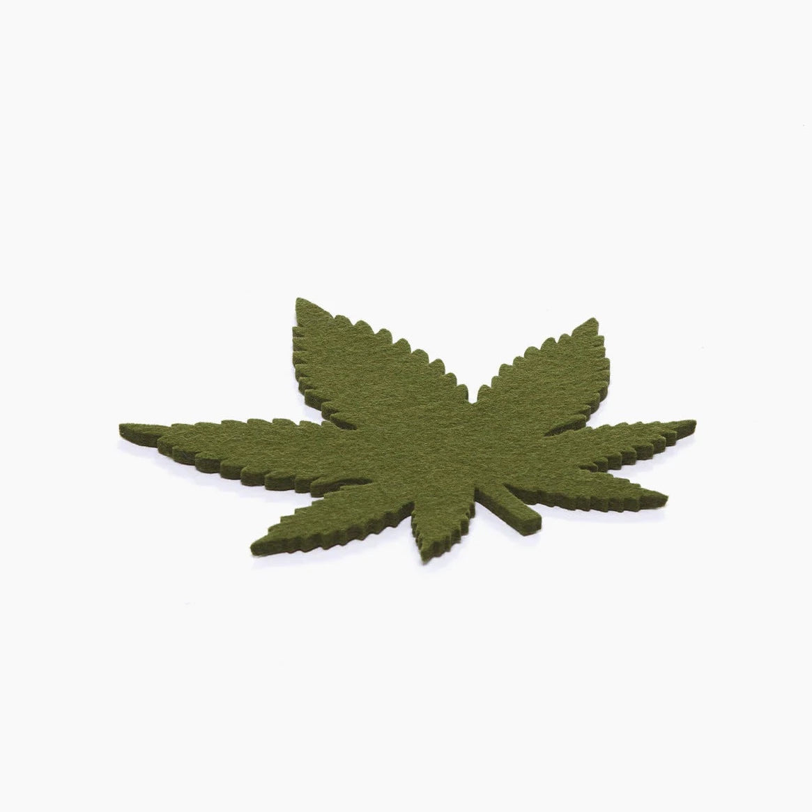Merino Wool Felt Marijuana Trivet