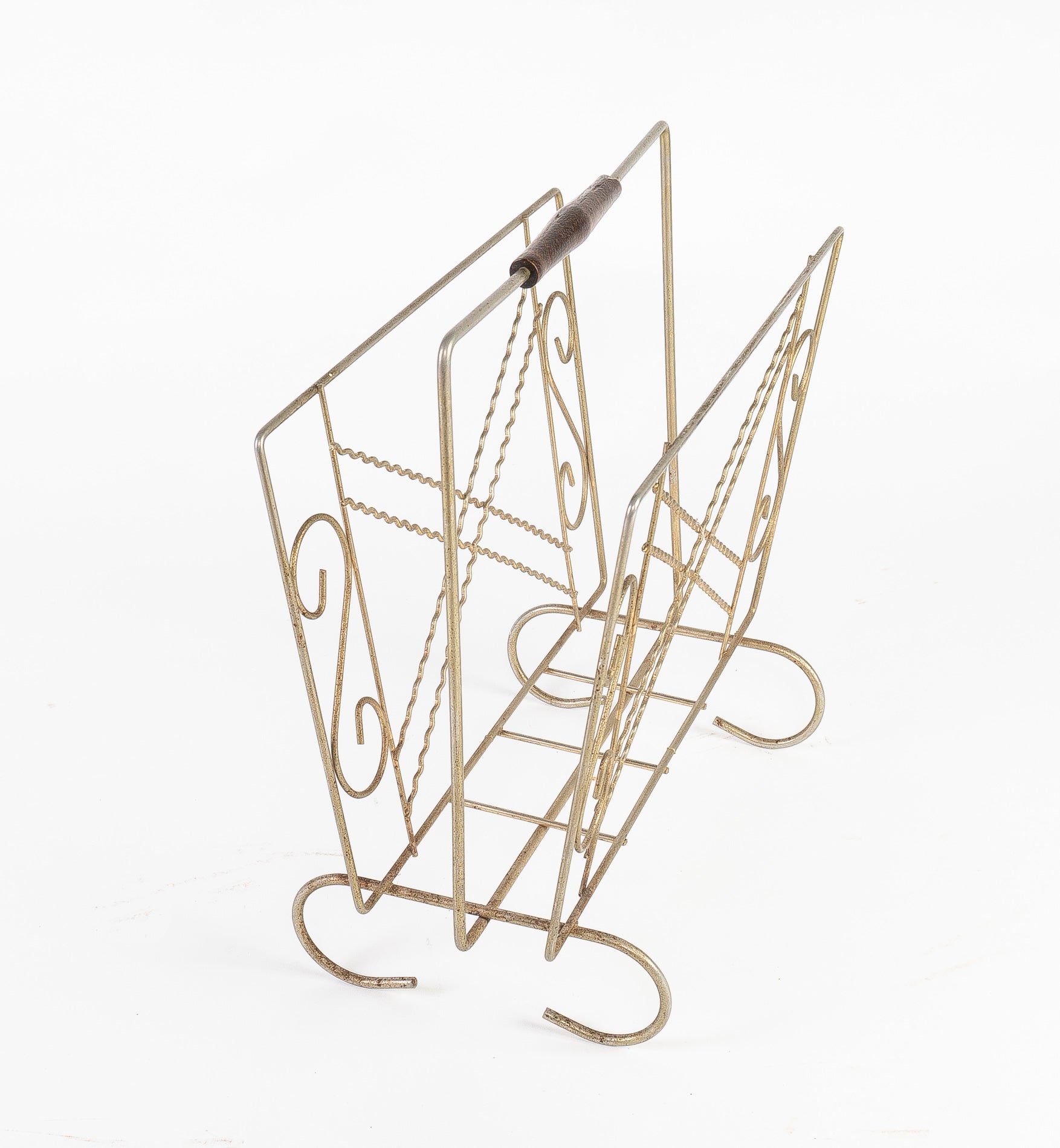マガジンラック Vintage 50's design magazine rack Vintage Magazine Rack, 1950s for sale at Pamono