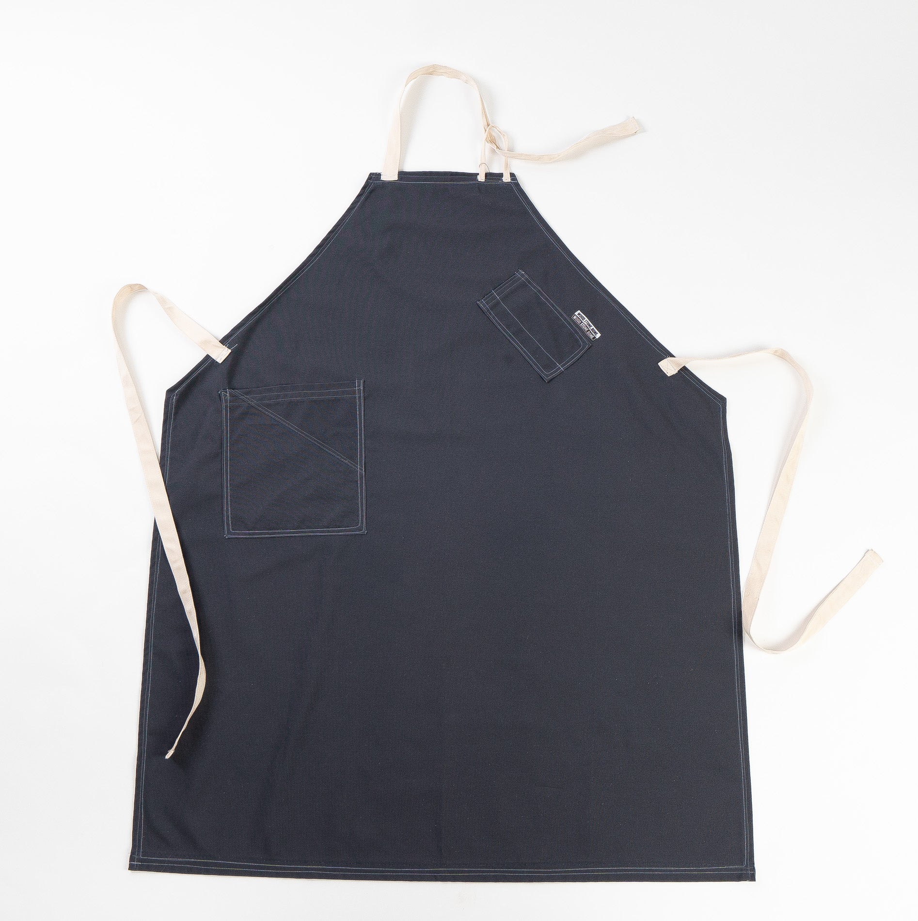 Cotton Canvas Apron - Navy