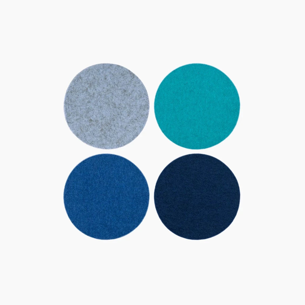 Merino Wool Felt Coaster - 4 pack