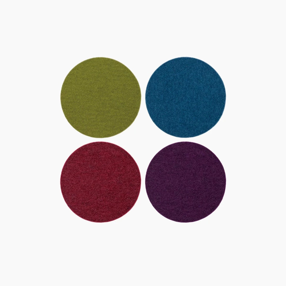 Merino Wool Felt Coaster - 4 pack