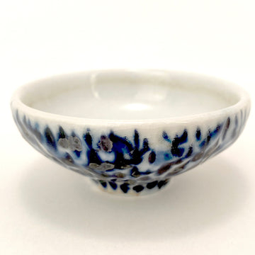 Tiny Bowl with Blue Accents