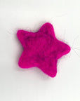 Sparkly Stars  Ornament - purple sparkle