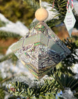 Geometric Map Ornaments