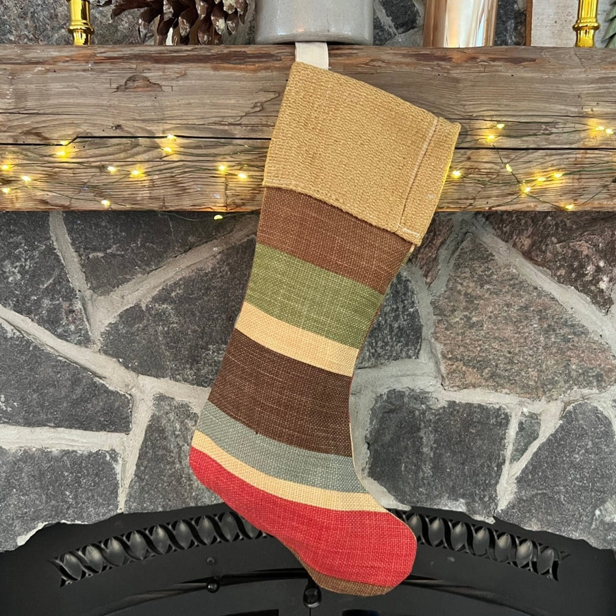 Handmade Christmas Stocking - horizontal