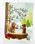 Christmas with the Woodland Critters Greeting Card - pack of 6