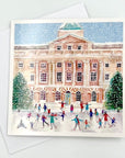 Skating at Somerset Greeting Card - pack of 6