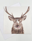 Deer Tongue Greeting Card - pack of 6