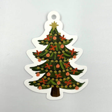 Christmas Tree Gift Tag Set of 8