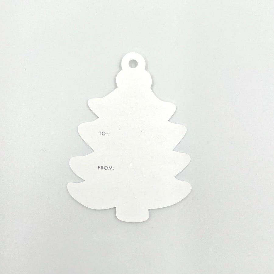 Christmas Tree Gift Tag Set of 8