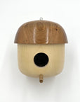 Birdhouse crafted from wood