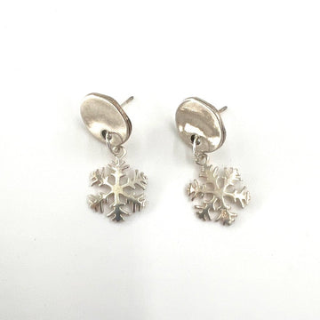 Sterling Snowflake Earrings