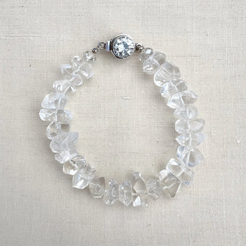 Clear Rock Quartz Bracelet