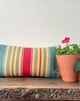 Garden Stripe Bolster Pillow