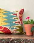 Linen Ikat Pillow