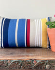 Nautical Striped Bolster Pillow