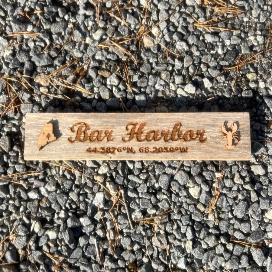 Bar Harbor Sign