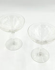 Vintage Champagne Glasses - set of 2