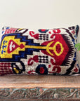 Ikat Velvet Pillow