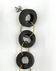 Recycled Inner Tube Earrings