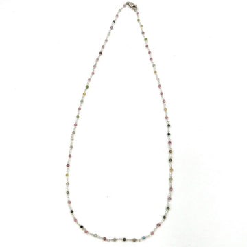 Tiny Tourmaline Chain Necklace