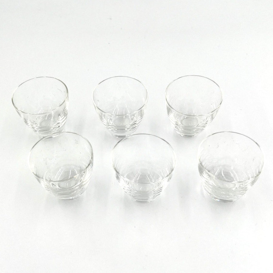Mini Rondelle Shot Glasses - set of 6