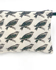 Screen Printed Zip Bag - host of sparrows