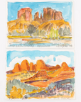 Arizona Landscape by Maine Artist Elena Jahn