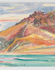 Watercolor of St. Maarten Landscape