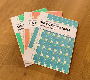 Six Week Planner - Blue