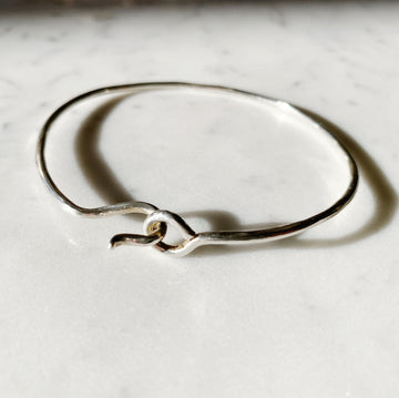 Sterling Silver Hook Bracelet