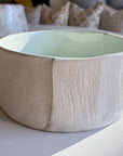 Linen textured bowl