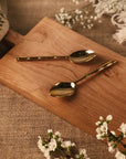 Gold Bamboo Spoons