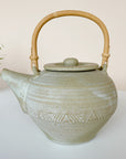 Stoneware Teapot - parchment