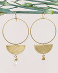 Semi-Circle Earrings