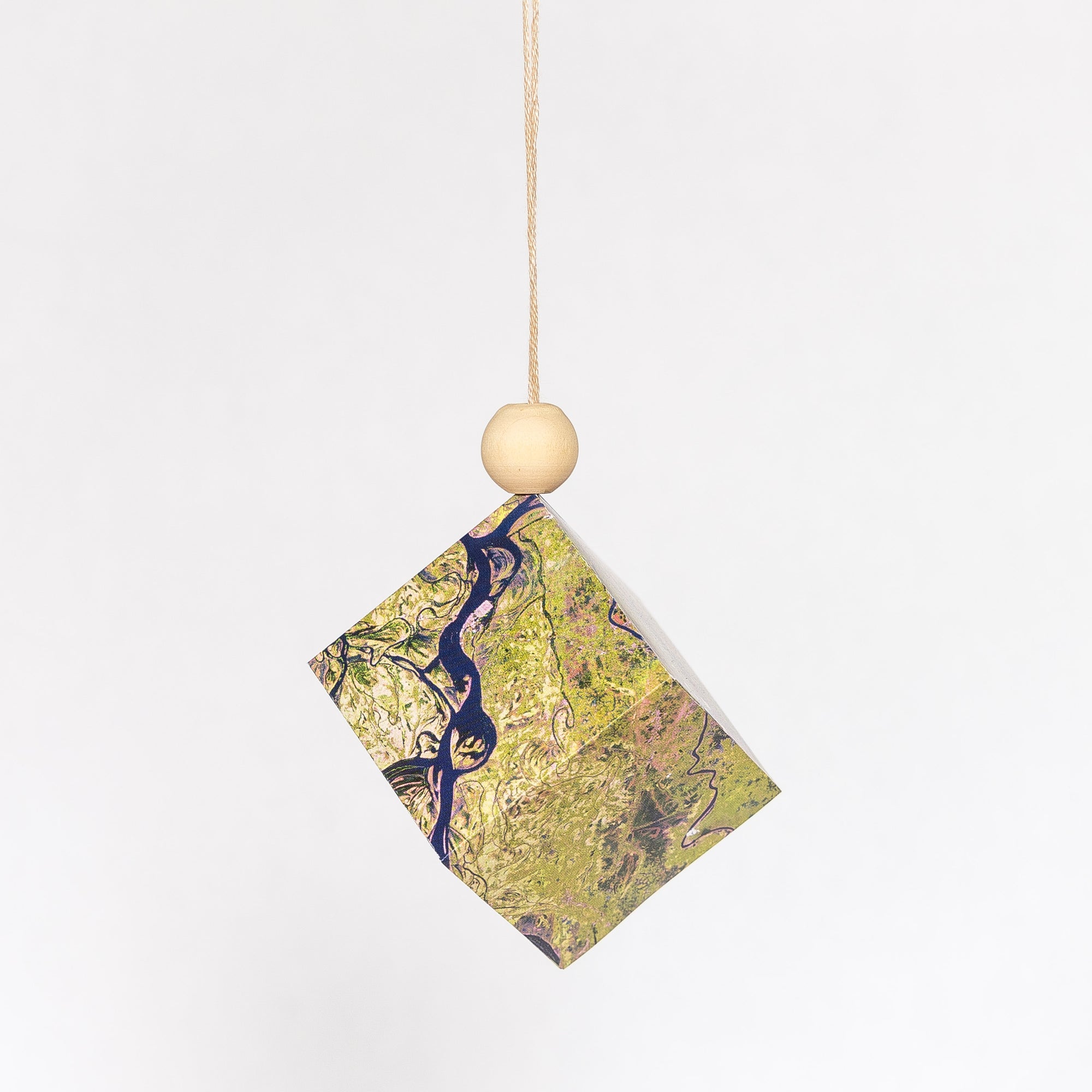 Geometric Map Ornaments