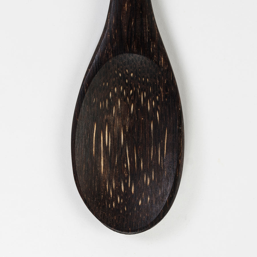 coconut palm wood - serving spoon - handmade kitchen utensils