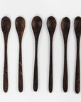 handmade stirring spoons from Sri Lanka - made of coconut palm wood