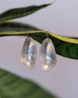 Seashell Earrings | Fine Silver