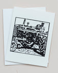 Linocut Greeting Cards