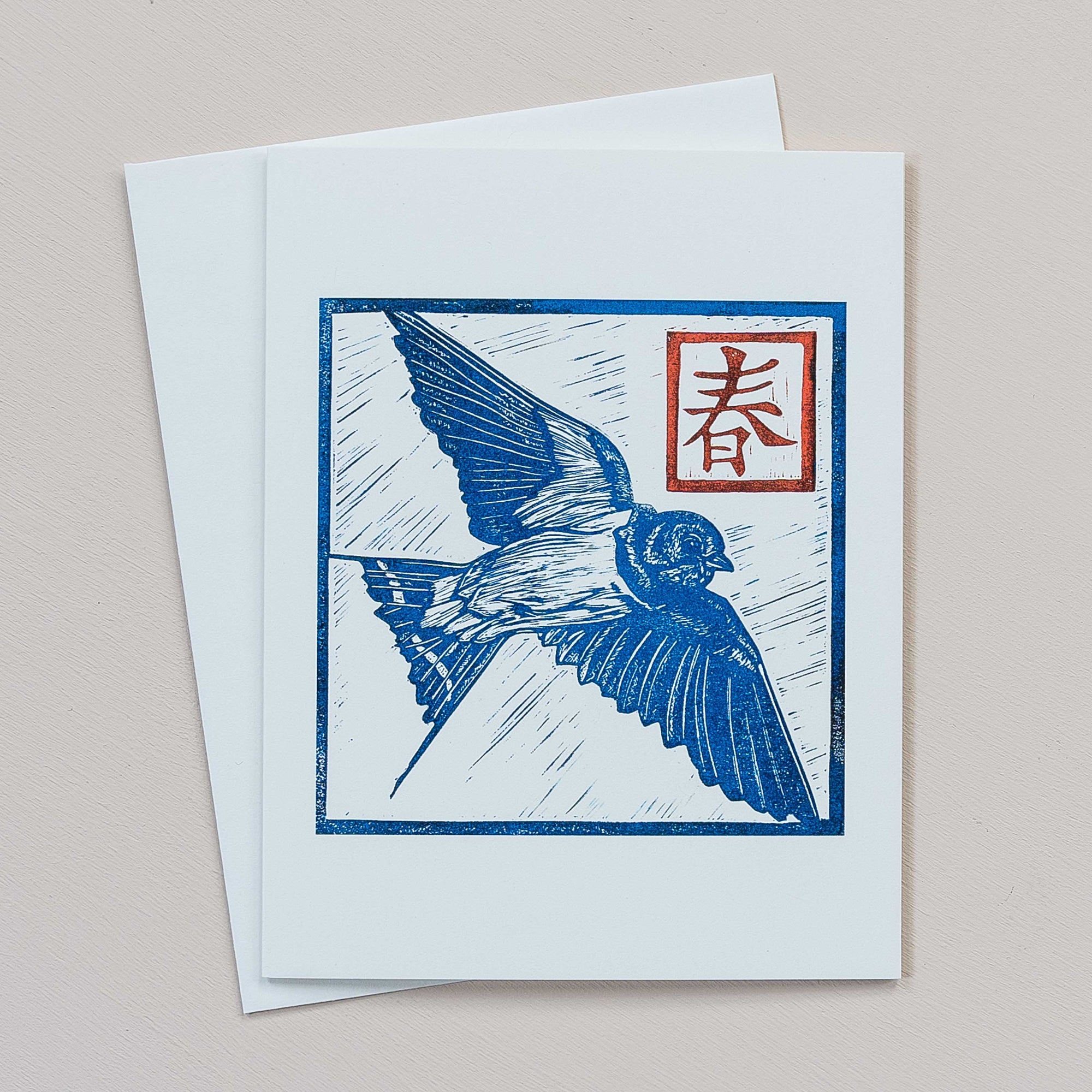 Linocut Greeting Cards